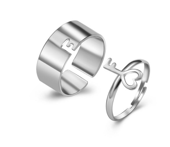 Fashion Metal Joint Ring Creative Retro