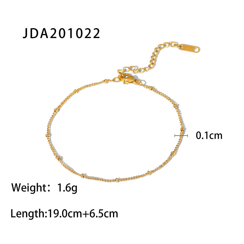 Fashion Stainless Steel Anklets Ornament