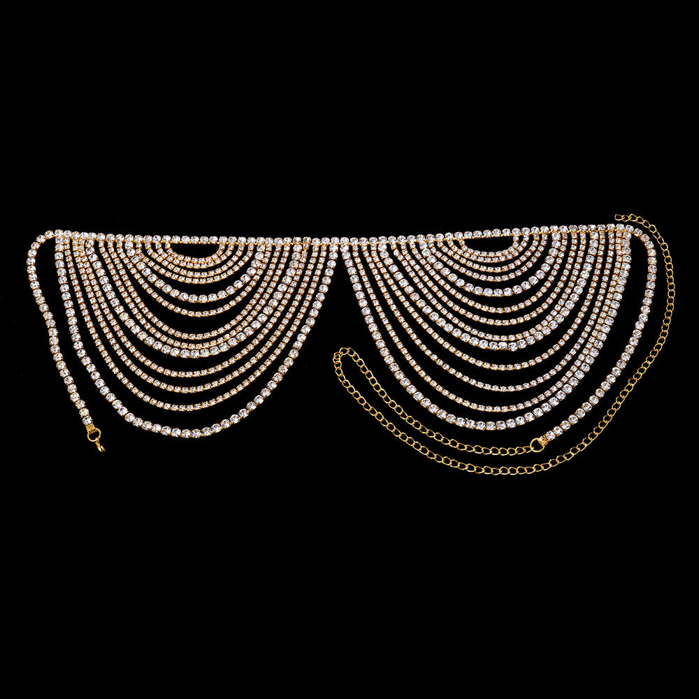 Ladies European And American Bikini Body Chain