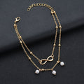 8-shaped Multilayer Anklet