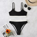 Women's Color Matching Bikini Swimsuit