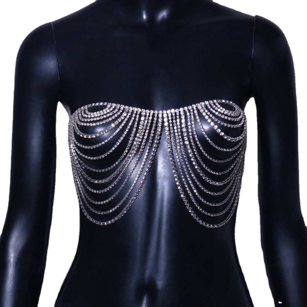 Ladies European And American Bikini Body Chain